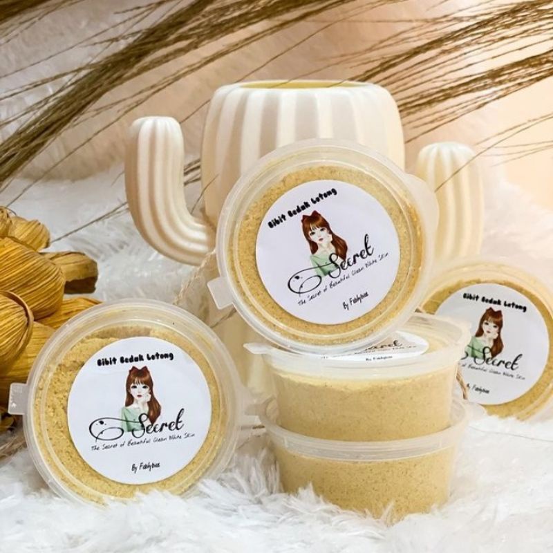 BIBIT PEMUTIH Secret by Febhybiee BIBITNYA Lulur Rempah Bedak Lotong