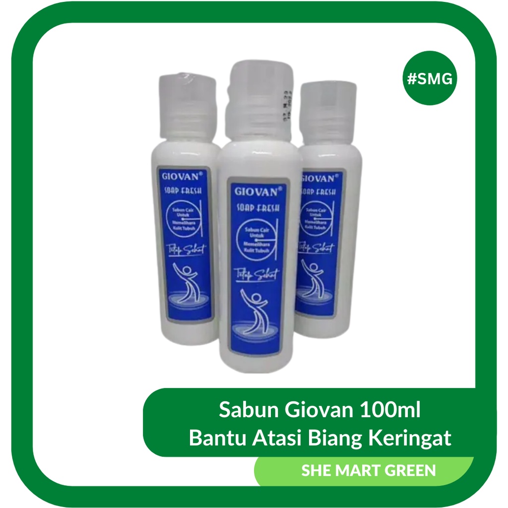 Giovan sabun mandi cair atasi biang keringat