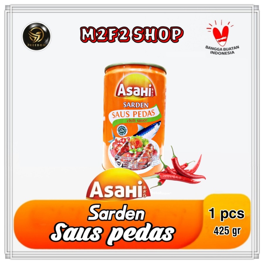 

Ikan Sarden ASAHI Sardines Dalam Saus Pedas - 425 gr (Kemasan Satuan)