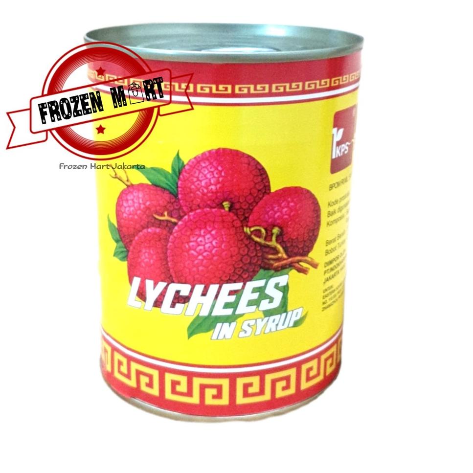 

Free Ongkir/ IKPS Lychees in Syrup / Buah Leci Kaleng / Lychee in Can 567 Gr
