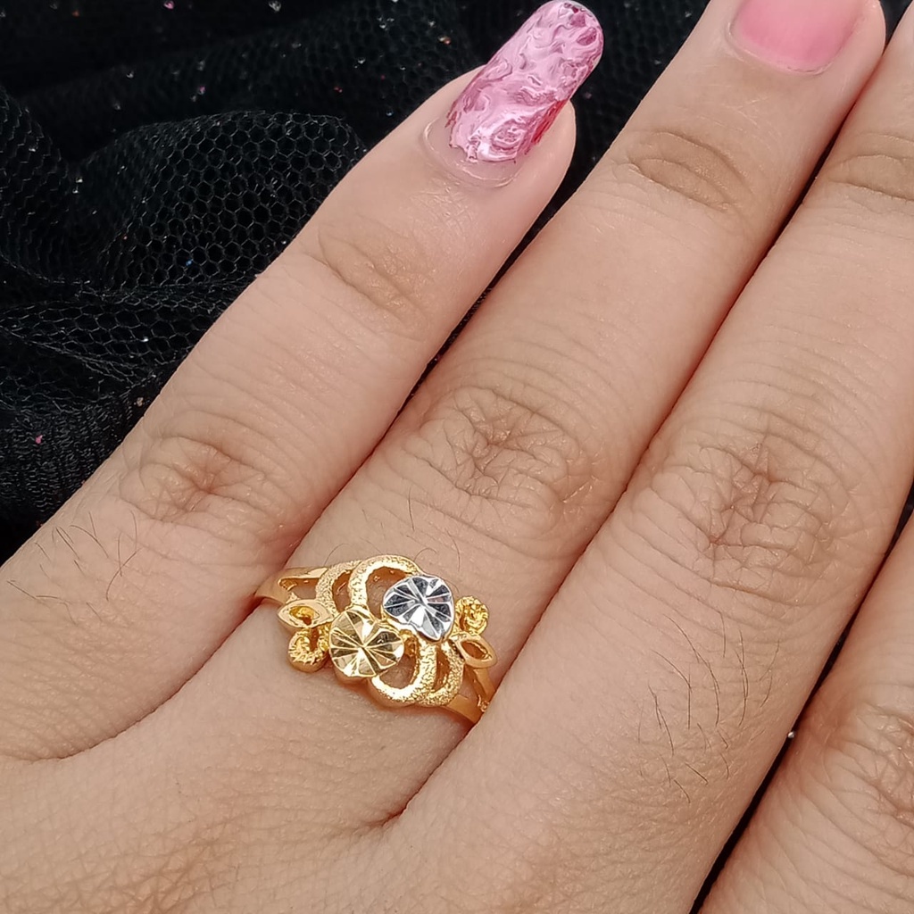 Cincin Emas 17K - 1.75 Gr Kadar 750 - 4433