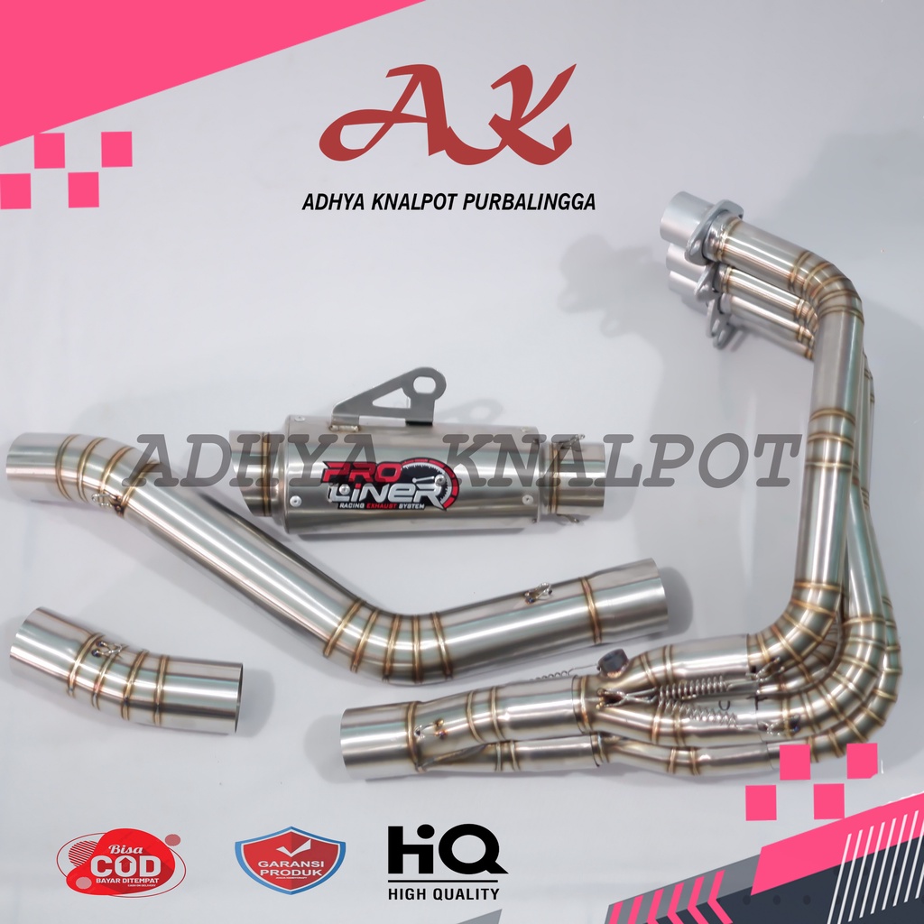 KNALPOT PROLINER NINJA ZX25R