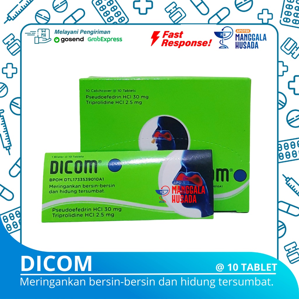 DICOM OBAT FLU @ 10 TABLET