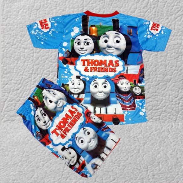 Setelan baju celana thomas 6-10 thn