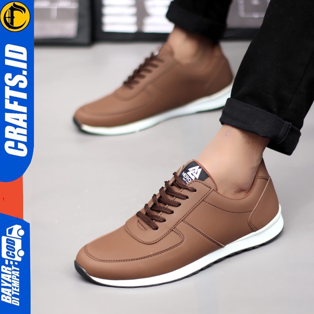 Crafts Frei - Sepatu Sneakers Casual Original Santai Pria