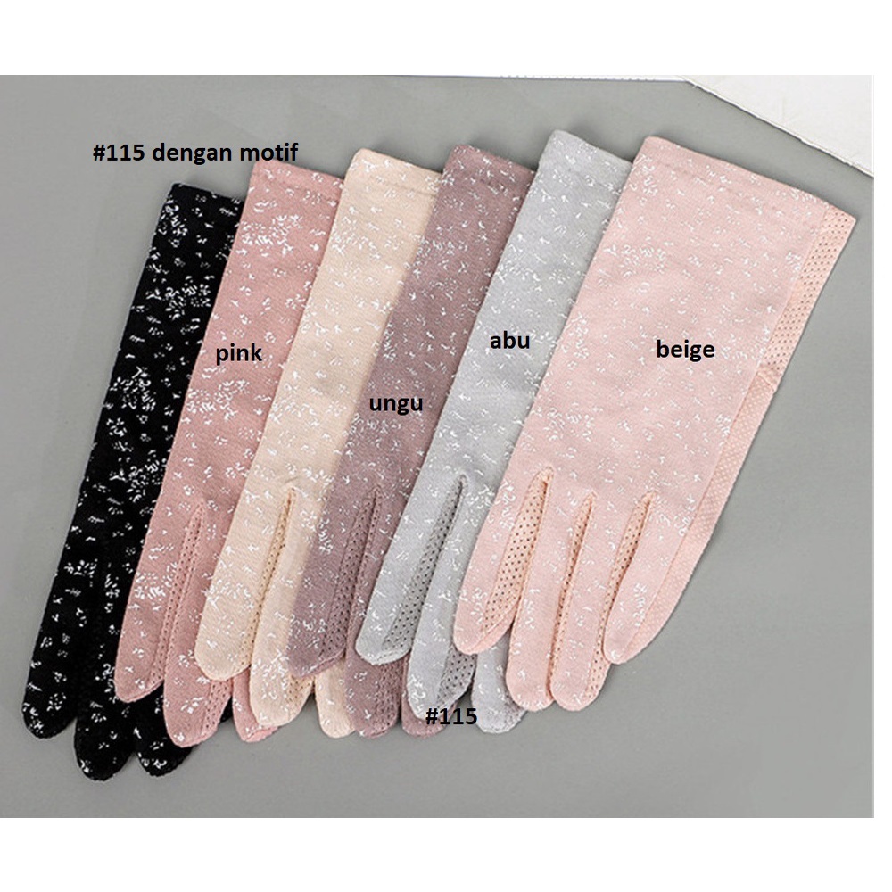 SR95 Sarung Tangan WANITA untuk berkendaraan Mobil Motor Anti selip