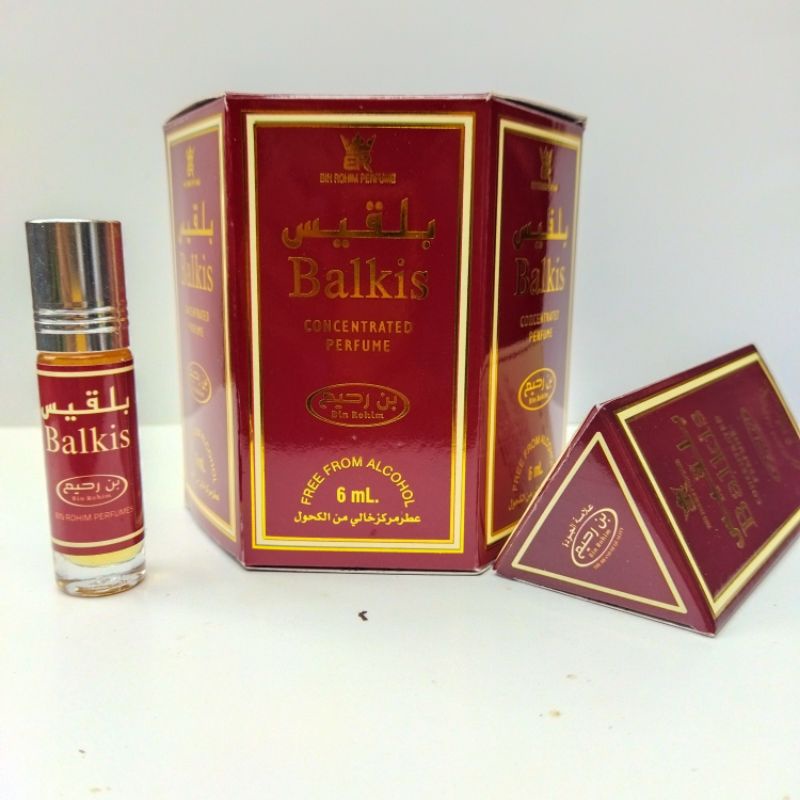 parfum bin rohim BALKIS 6ml per box(6pcs)