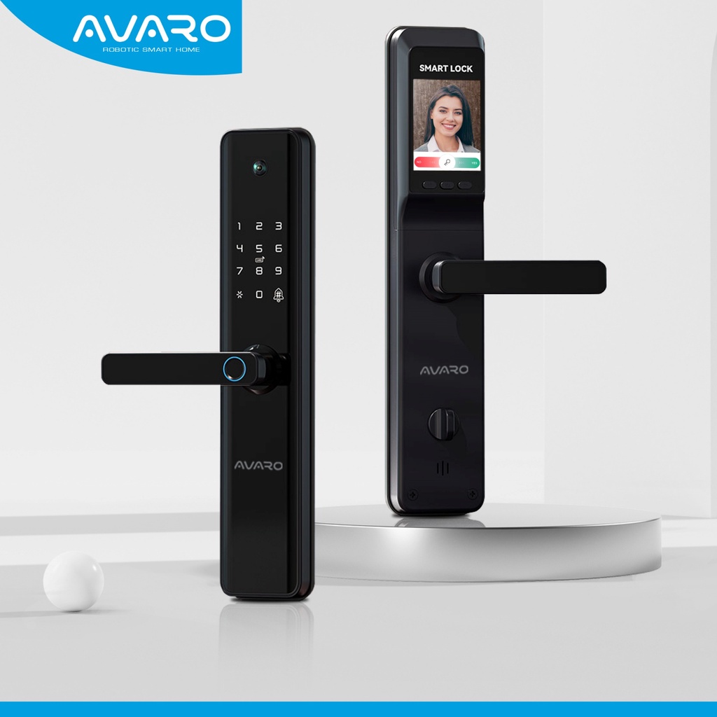 AVARO SL01 Camera Smart Door Lock Kunci Pintu Digital Smart Lock