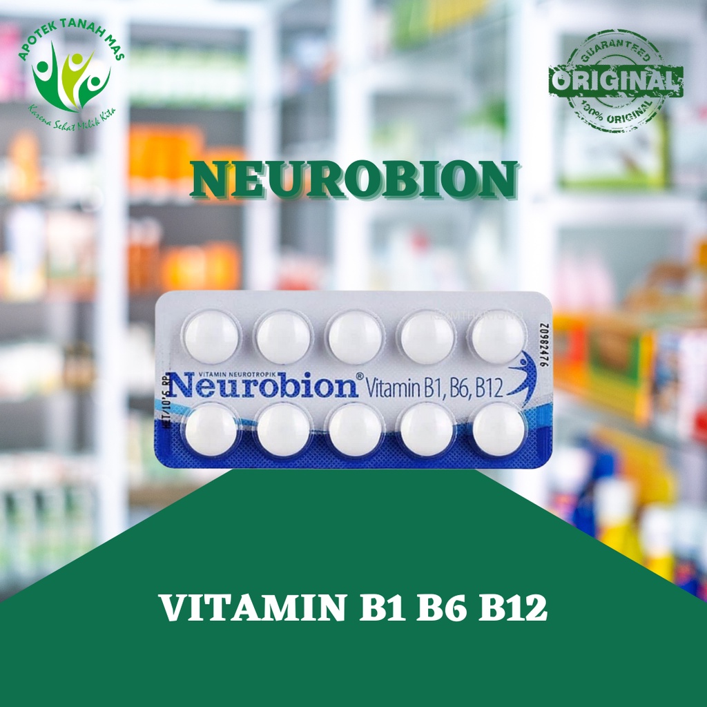 Neurobion Putih Vitamin B1 B6 B12