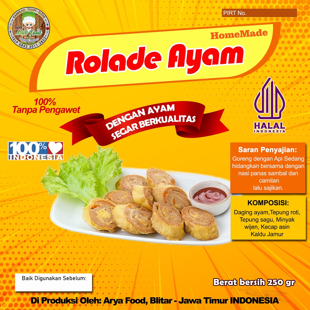 

Rolade Ayam Frozen