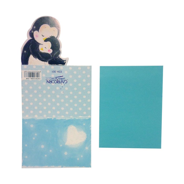 

Kartu Ucapan / Penguin Card EDM 001 (MINI CARD)