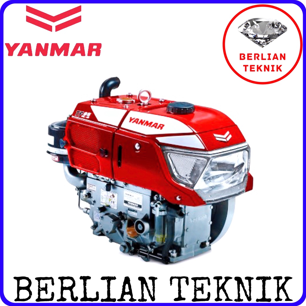 Mesin Penggerak Solar Engine Diesel Yanmar TF 85 NL-di / 8.5 HP Radiator Lampu