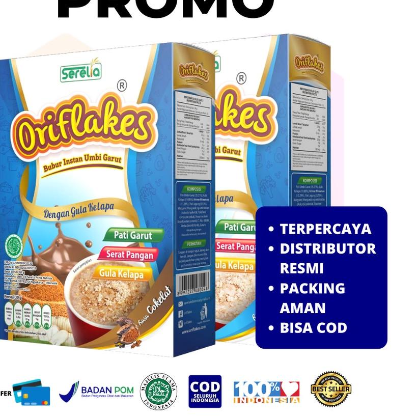 

➱ Oriflakes Sereal Umbi Garut Slim Diet 350 GR ✤