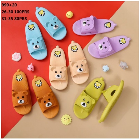 Sendal Anak Slip On Motif Kucing Sendal Selop Karet Jelly