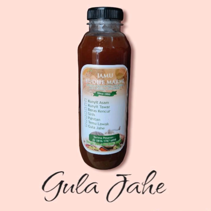 

Jamu Gula Jahe 500 ml | Jamu Gula Jahe Kemasan 500 ml