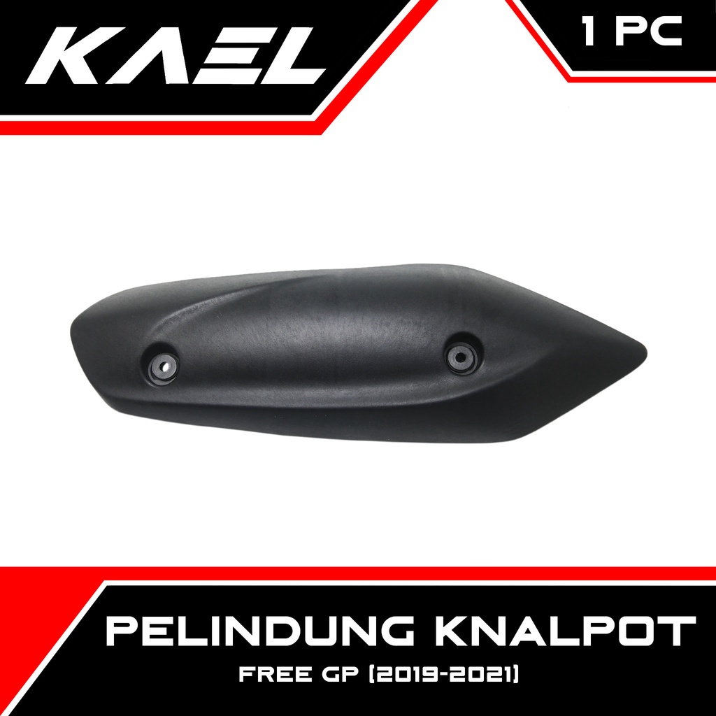 Pelindung Knalpot Freego 2019-2021 Cover Tutup Kenalpot Muffler Exhaust Penutup Tameng Free go Hitam