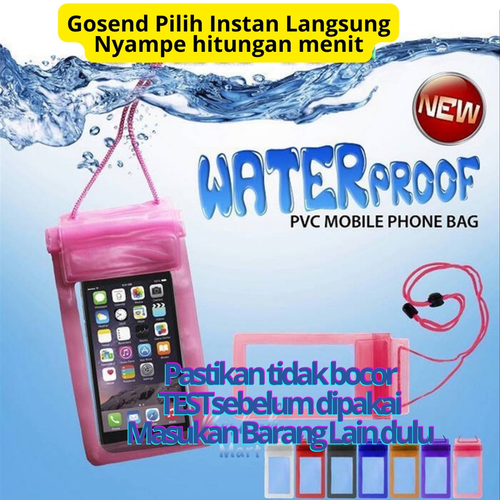 Waterproof Case Handphone Anti Air Universal