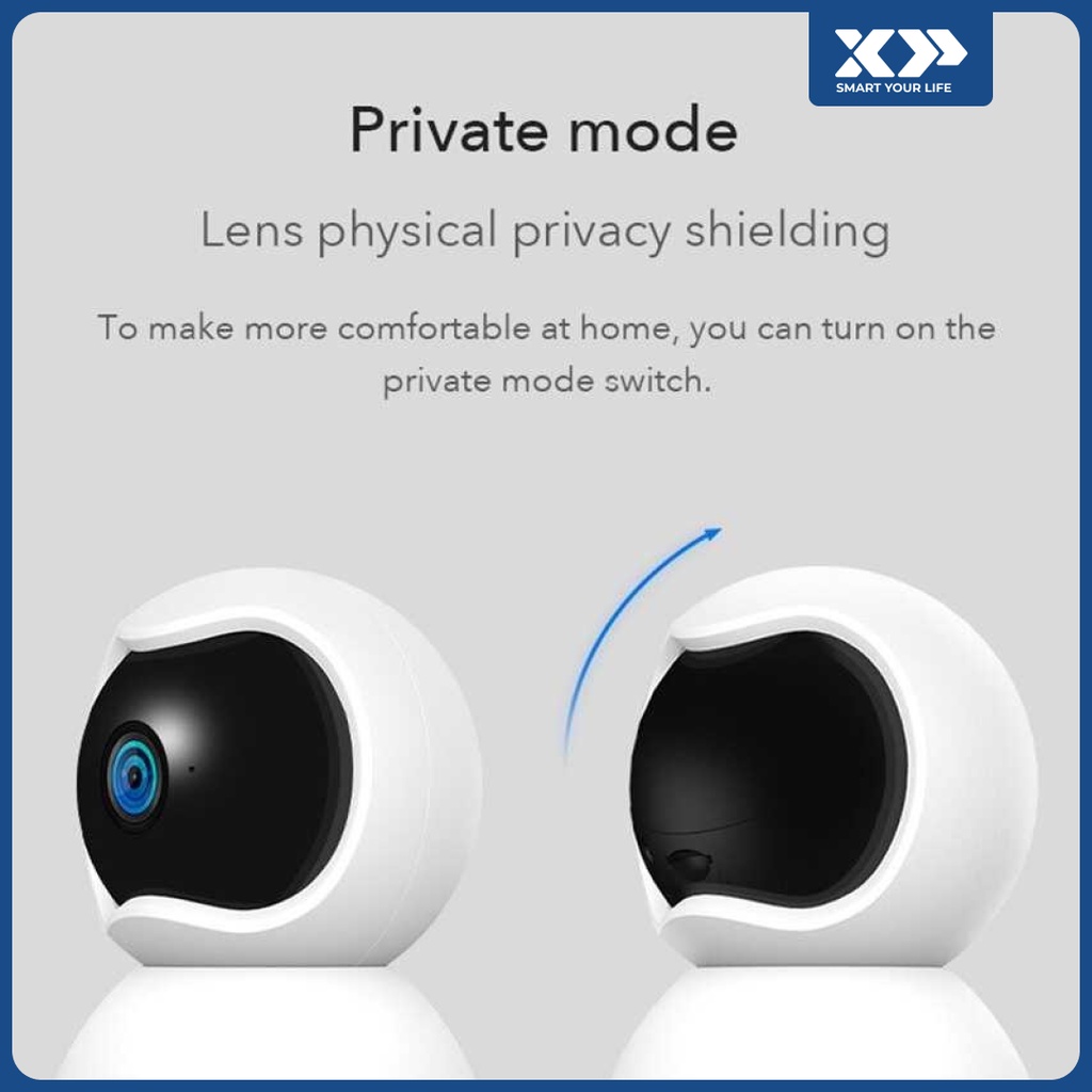 Xiaovv 360° Security Camera Q2 1296P CCTV IP Camera Original