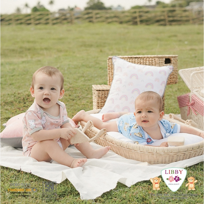 Libby Romper Premium 0-12 Bulan Jumper Segitiga Anak Laki Laki dan Perempuan CBKS