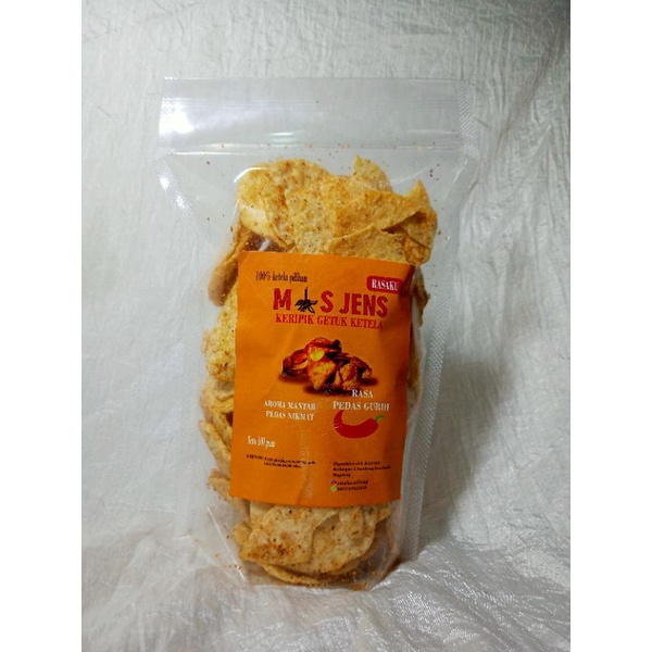 

Kerpik Getuk Ketela Mas Jens Pedas Gurih