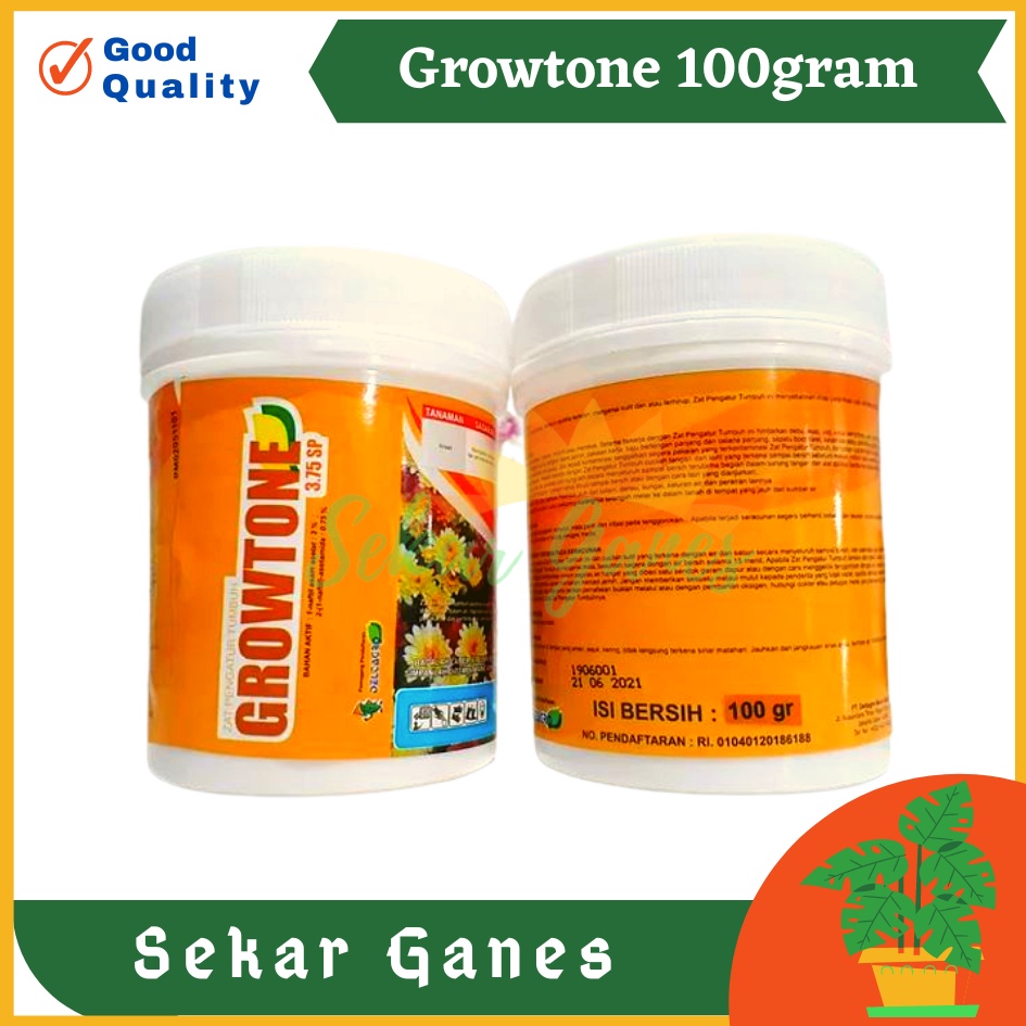 GROWTONE 3.75 SP ZPT Perangsang Akar Kemasan 100gram Mempercepat Pertumbuhan Akar