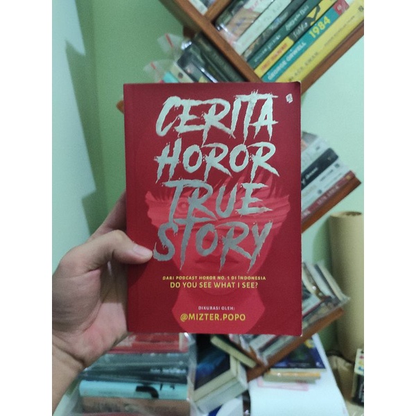 [PRELOVED ORI] Cerita Horor True Story - Mizterpopo Buku Bekas