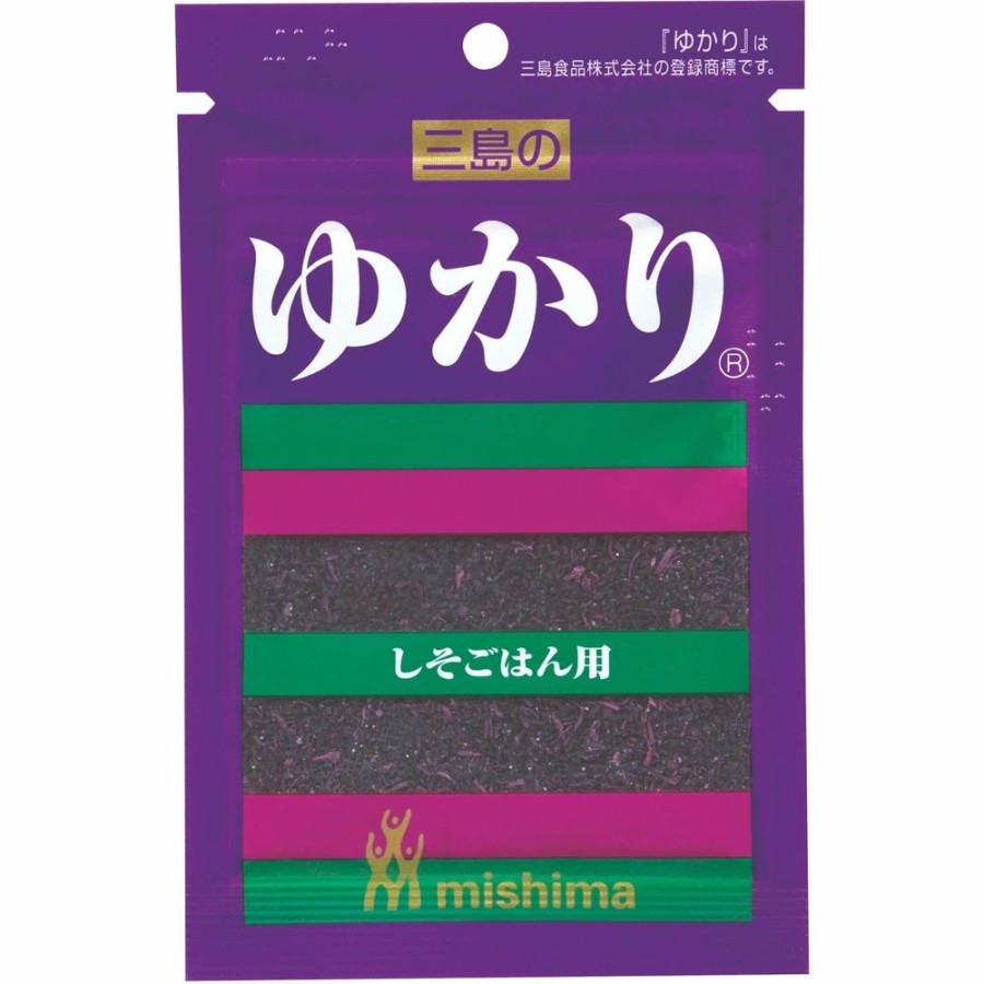 

Mishima Yukari Shiso Seasoning Mix Rice Sprinkle Furikake Pickled Red Perilla Bumbu Tabur Nasi Daun Perilla Merah Kering Jepang