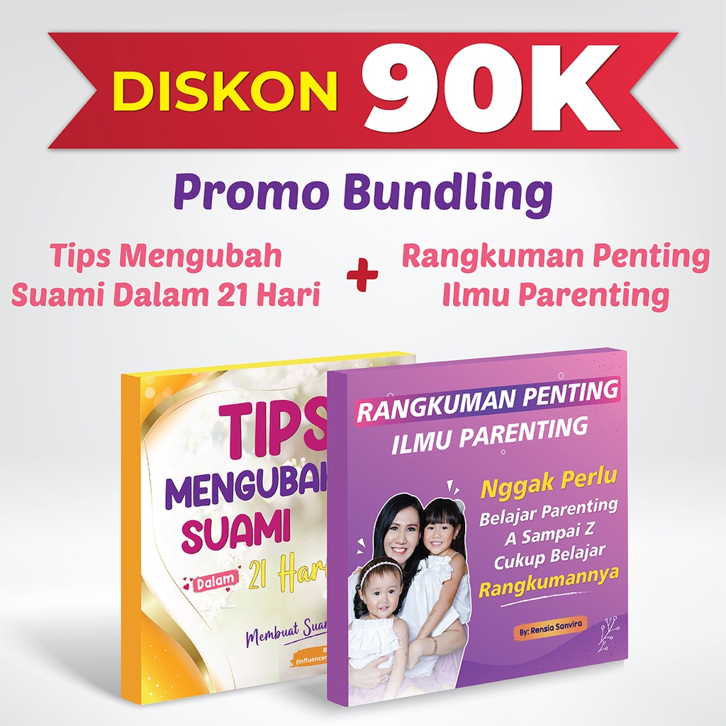 Bundling 21 Rangkuman Parenting + Tips 21 Hari Mengubah Suami