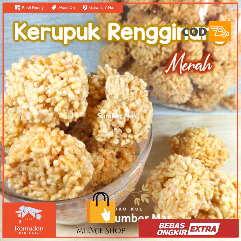 

KERUPUK KRUPUK RENGGINANG TERASI MATANG - 125GRAM-10RIBU