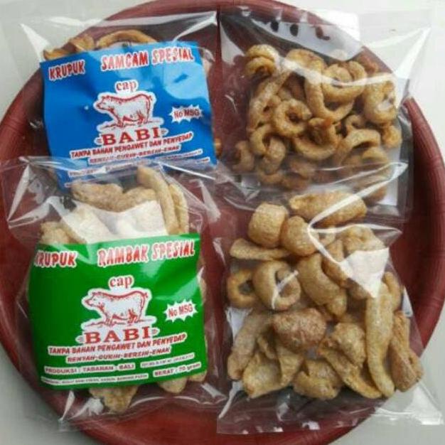 

Buruan beli] Krupuk Babi Cap Babi Tanpa Bahan Pengawet dan Penyedap