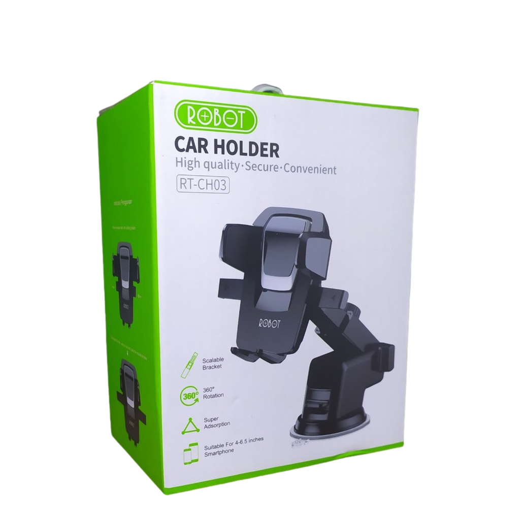 Holder Mobil Robot RT-CH03 360 Rotatable Bracket Stand HP GPS