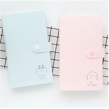 Album Tempat Photocard 240 Slot Polaroid Holder Photo Lomo Organizer Kpop Korea Card Folder