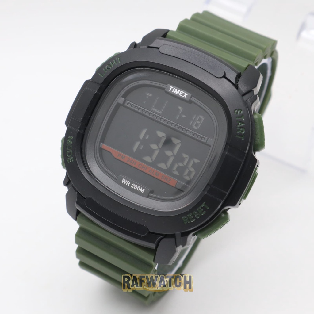 Jam Tangan Digital Original Pria Standart Militer Waterproof Anti Air 30 Meter