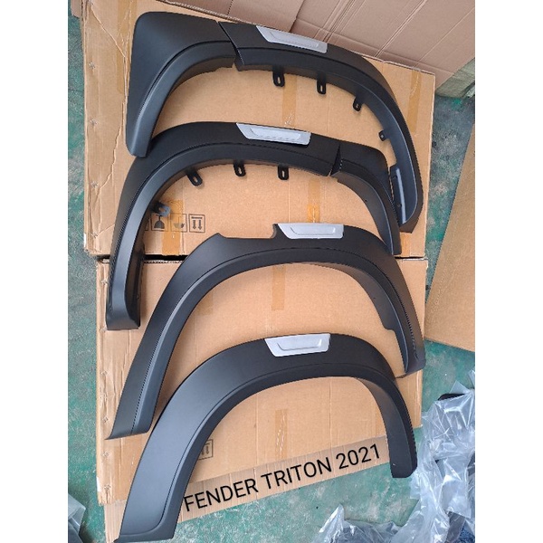 OVER FENDER ALL NEW TRITON 2021-2022 ( ABS PLASTIK IMPORT)