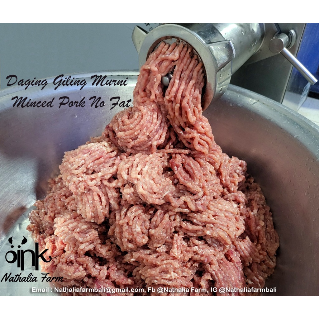 

Daging Babi Giling Tanpa Lemak 500 Gram - Babi Organik