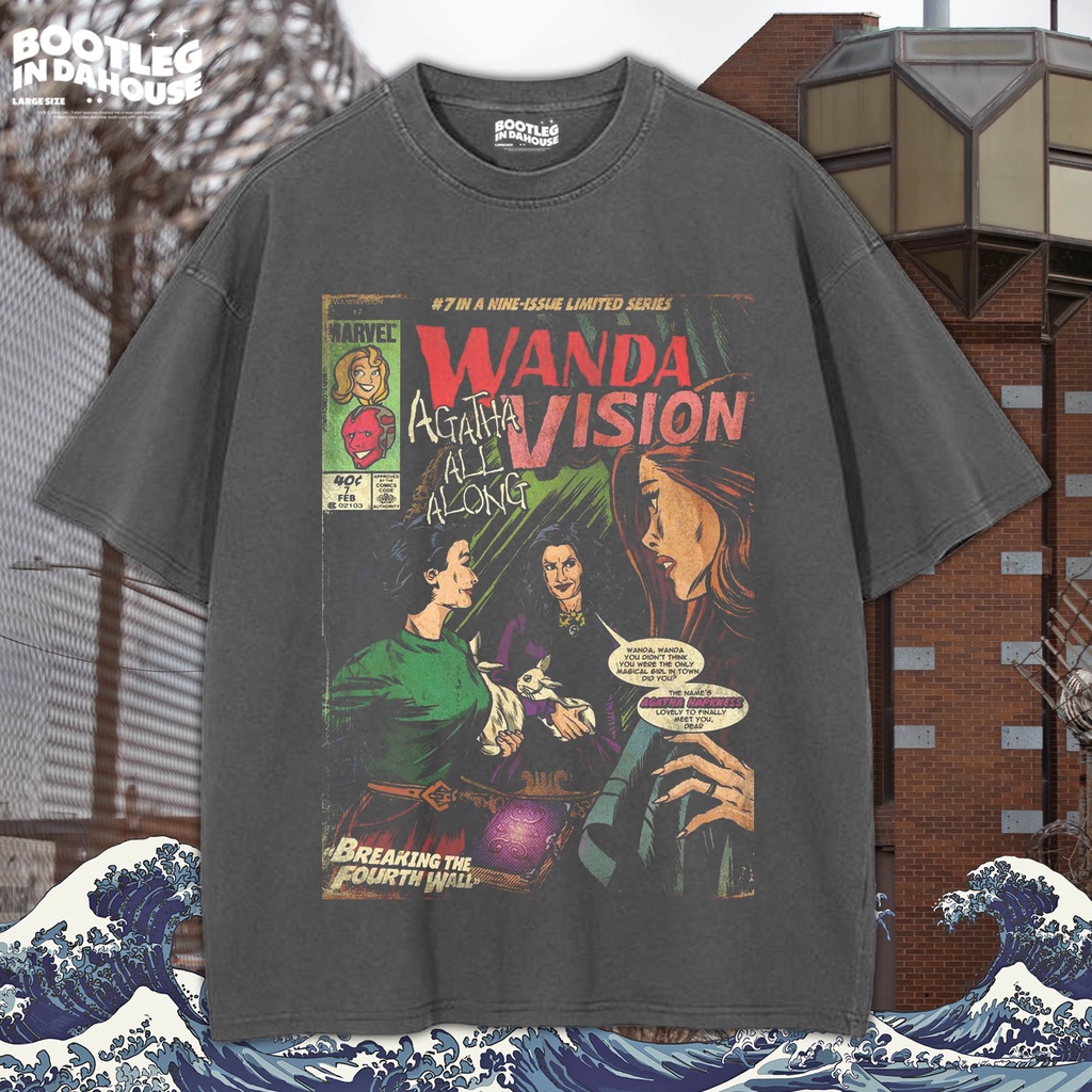WANDA VISION Oversize T-shirt / Kaos Oversize WANDA VISION