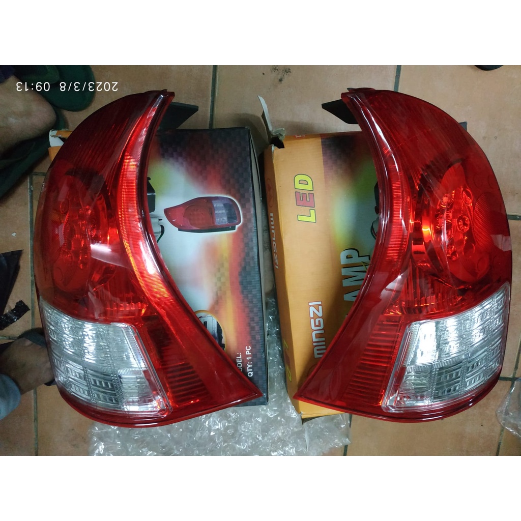 TERMURAH LAMPU BELAKANG STOP AVANZA VELOZ 2012 LED RED WHITE SET
