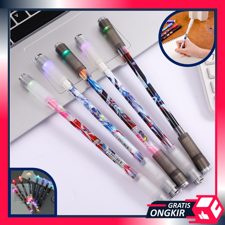 

Gratis Ongkir - S5708 Pulpen Putar Karakter Anti Stress / Spinning Pen / Pena Pulpen Putar Mainan Anak Pen Spinner Balance / Pulpen Putar