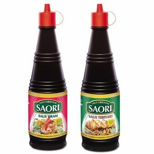 

Saus Tiram Botol SAORI 270 ML / Saus Teriyaki Botol 275 ML / Saos Tiram / Saos Teriyaki (BPOM RI) √