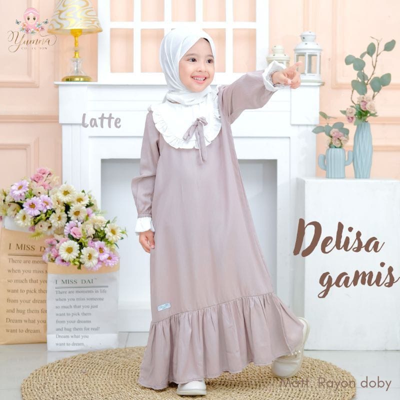 BISA COD GAMIS ANAK DELISA GAMIS MUSLIM ANAK TERBARU