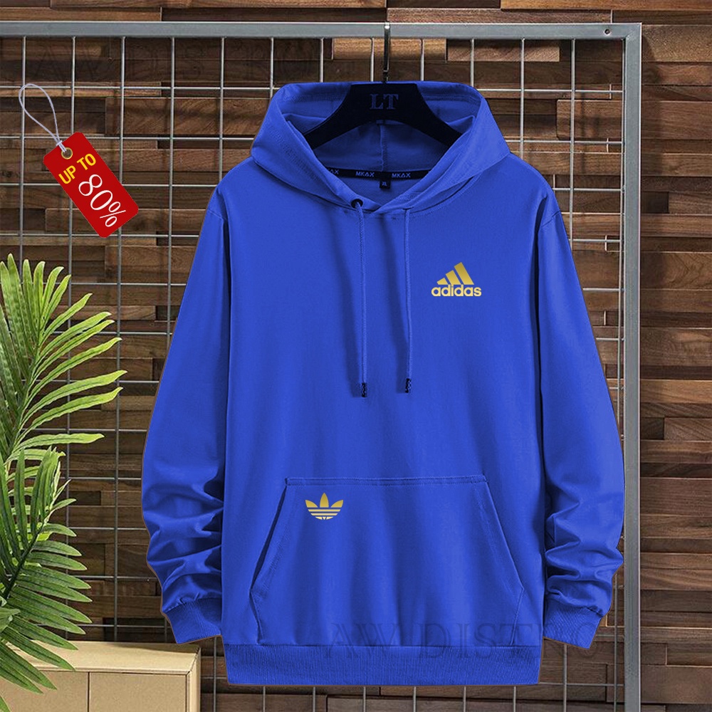 COD Promo Termurah Sweater Hoodie Modern A.B ADS Text Gold  Premium Quality