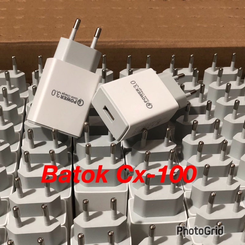 Original Batok Charger Super Vooc Fast Charging 80W Travel Adaptor