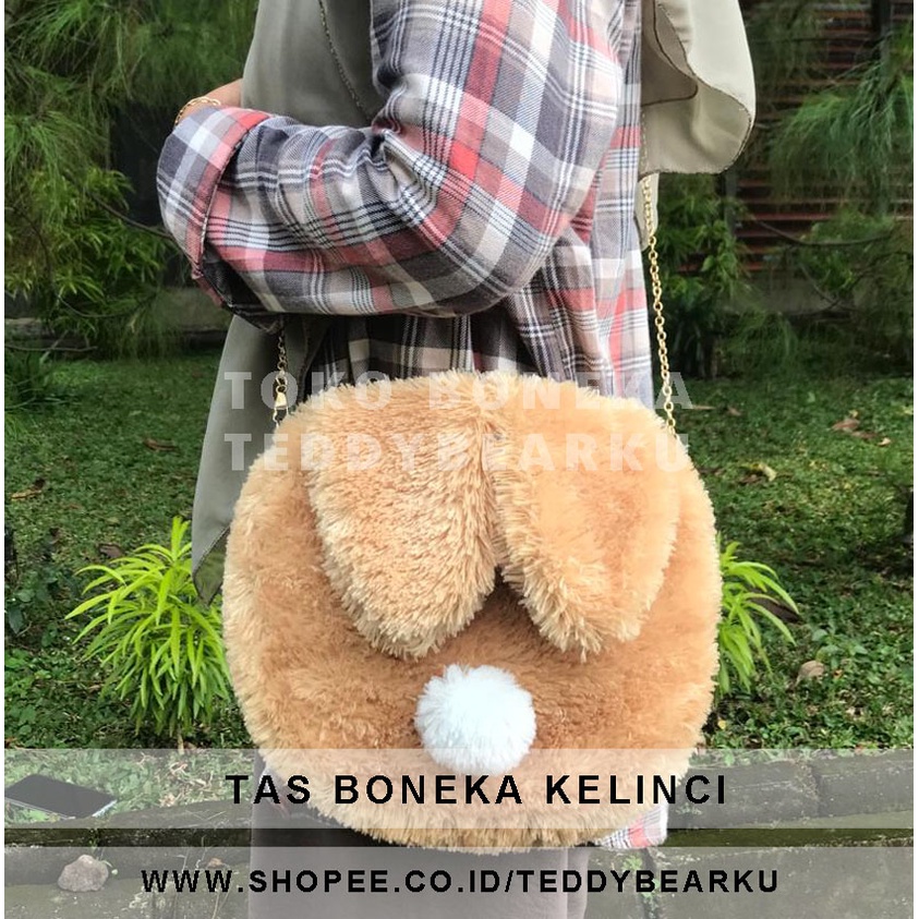 IMPORT! TAS BONEKA KELINCI BACKPACK RANSEL SERUT PIKABOY KOREA