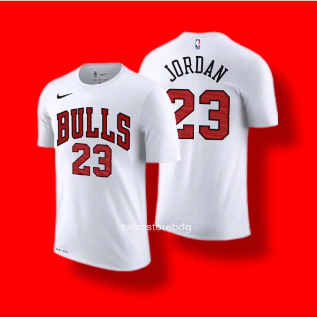 Tshirt baju kaos chicago Bulls NBA Kaos basket kaos pria kaos