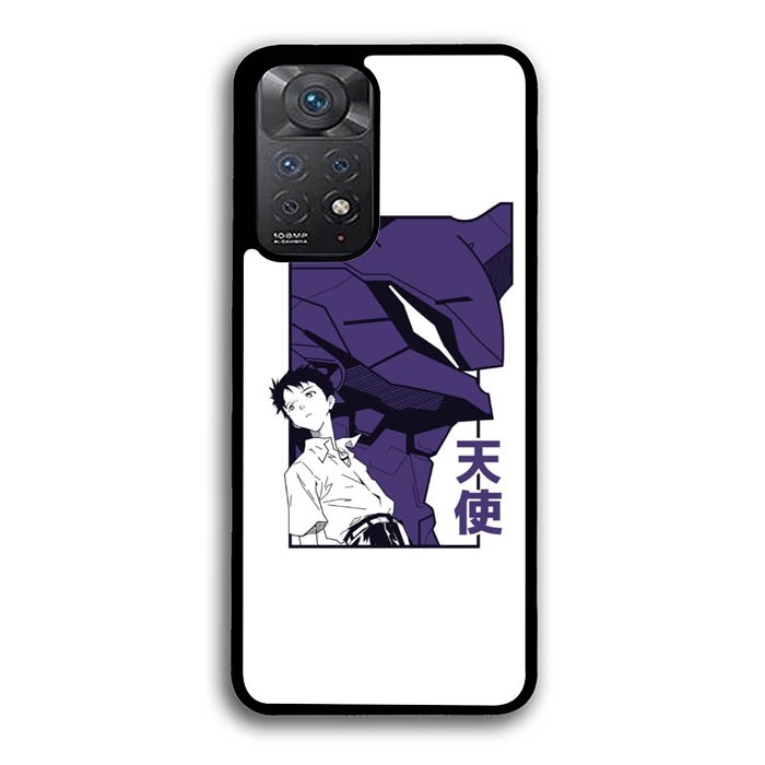 Hardcase Casing Xiaomi Redmi Note 11 10 10S 9 8 7 Pro Neon Genesis Evangelion AB1364 Case Cover
