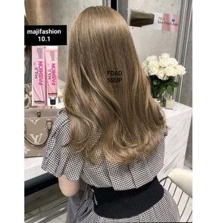 LOREAL MAJI FASHION 9.11 EXTRA LIGHT ASH BLONDE SERIE BLUE STEEL & 10.1 ULTRA LIGHT ASH BLONDE .