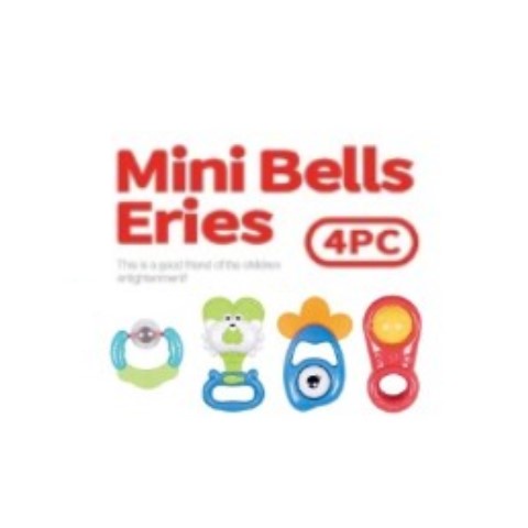 Mainan Anak MIMI BELLS SERIES Keringcingan Anak Hand Bell Musik Anak