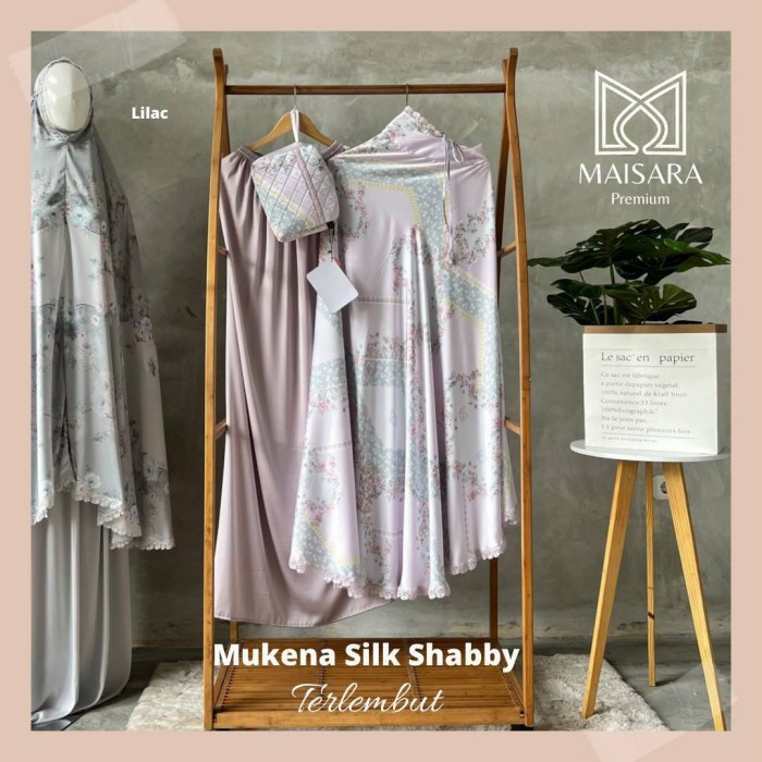 Mukena Silk Shabby Maisara Premium