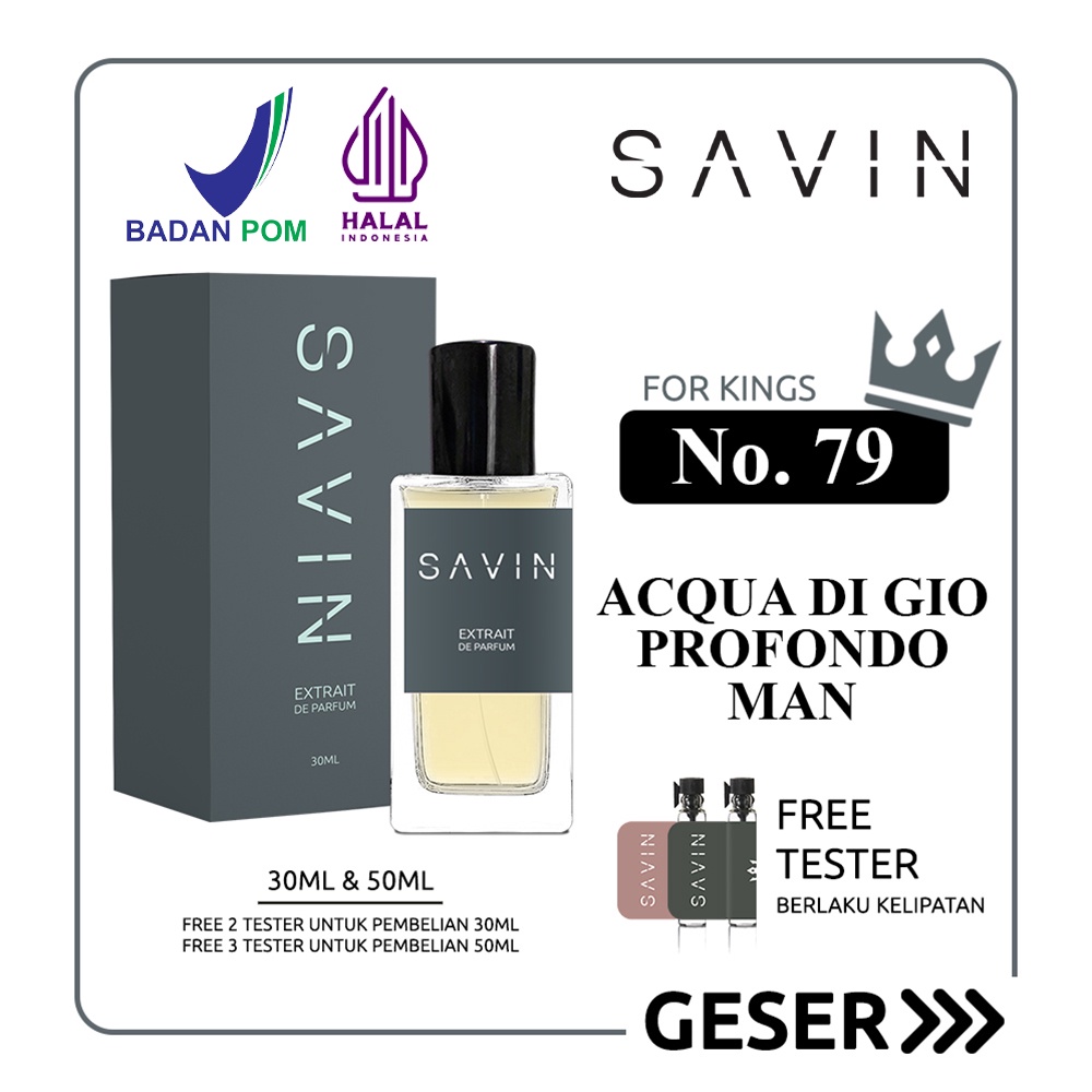 SAVIN PARFUM No. 79 Acqua Di Gio Profondo Man