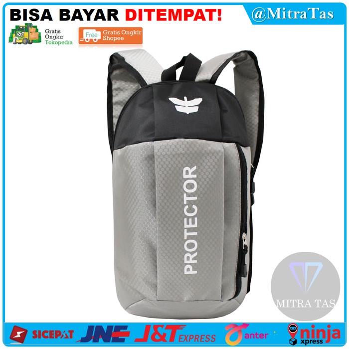 Tas Ransel Pria Ransel Sepeda Tas Gym Tas Olahraga Tas Ransel Pria Tas Gunung - R008 - Abu-abu(E1U2)
